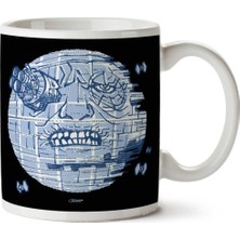 Le Voyage Dans La Death Star Trip To The Moon Star Wars Iki Tarafı Baskılı Kupa Bardak