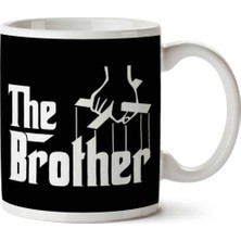 Art Hediye The Godfather The Brother Iki Tarafı Baskılı Kupa Bardak