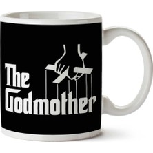 The Godfather The Godmother Iki Tarafı Baskılı Kupa Bardak