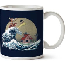 Dragon Ball The Great Adventure Iki Tarafı Baskılı Kupa Bardak