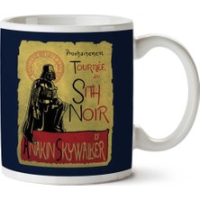 Tournee Du Sith Noir D Anakin Skywalker Star Wars Iki Tarafı Baskılı Kupa Bardak