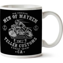 Men Of Mayhem Sons Of Anarchy Iki Tarafı Baskılı Kupa Bardak