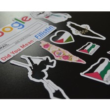 Filistin Sticker Set -9 Parça- Parlak Kağıt
