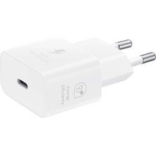 Sepetin Burada Samsung EP-T2510N 25W Type-C Hızlı Şarj Adaptörü Beyaz Samsung Türkiye Garantili