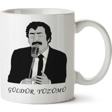 Müslüm Gürses Güldür Yüzümü Iki Tarafı Baskılı Kupa Bardak