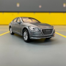 Top Rock Store Hyundai Genesis G80 1/36 Ölçek Diecast Metal Model Araba Çek Bırak Araba Oyuncak Araba