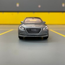 Top Rock Store Hyundai Genesis G80 1/36 Ölçek Diecast Metal Model Araba Çek Bırak Araba Oyuncak Araba