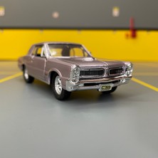 Toprock Store Pontiac Gto 1965 1/36 Ölçek Çek Bırak Diecast Metal Model Oyuncak Araba