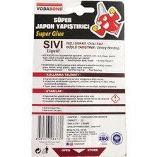 Vodabond Süper Japon Yapıştırıcı Şeffaf - 3 Gr.