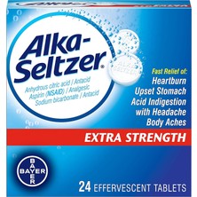 Bayer Alka Seltzer Extra Strength 24 Tablet