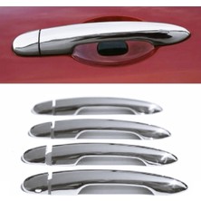 ZNZ Oto Aksesuar Nissan Primera  Krom Kapı Kolu 4 Kapı 2002 Üzeri P. Çelik