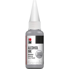 Marabu Alcohol Ink Alkol Bazlı Mürekkep 20 ml N : 782 Metallic Silver