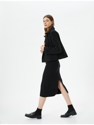 Koton Midi Triko Etek Normal Bel