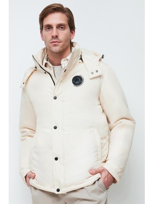 River Club Erkek  Çıkma Kapüşonlu Su ve Rüzgar Geçirmez Kışlık Mont & Kaban & Parka PA-163