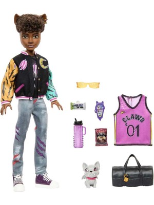 Monster High Abbey Clawd Wolf HNF65 Eğlenceli Karakter Temalı Bebek Ve Aksesuar Seti