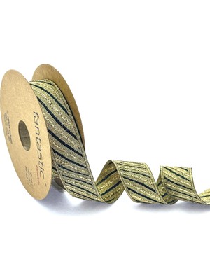 Fantastic Simli Dokuma Bordür Kurdele (22MM Genişlik - 10MT Uzunluk)