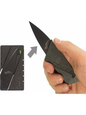 Alithestereo Cardsharp Kredi Kartı Şeklinde Bıçak Kutusuz Alithestereo