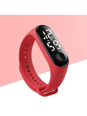 Zavira Su Geçirmez Dijital LED Çocuk Kol Saati Bileklik Çocuk Saati