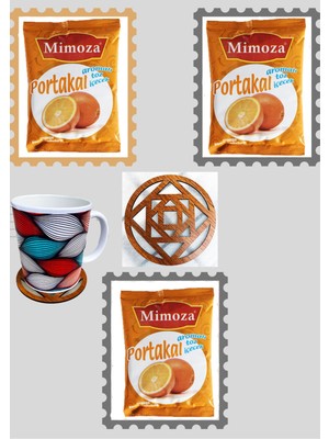 Mimoza Portakallı Oralet Sıcak Toz İçecek 3 Adet 250 gr 150 Bardak