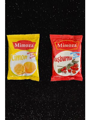 Kuşburnu ve Limon Aromalı Sıcak Toz İçecek Oralet'i Kış ve Meyve Çayı Kafe İçecekleri 2 Adet 500 gr