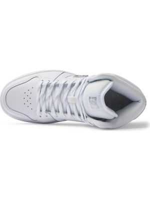 Dc Shoes ADJS100164 Manteca 4 Hi White/silver Kadın Sneaker