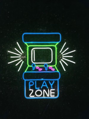 Sanec Play Zone Gamer Neon LED Dekoratif Aydınlatma