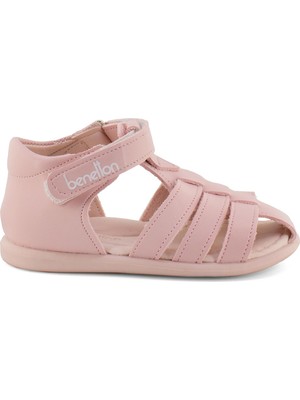 Benetton BN-1251 Bebe Kız Çocuk Sandalet Pudra