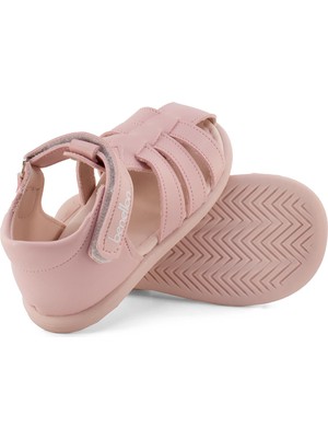 Benetton BN-1251 Bebe Kız Çocuk Sandalet Pudra