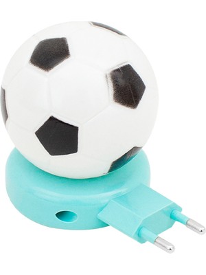 Powermaster PM-4451 Çocuk Odası Gece Lambası Taraftar Takım Futbol Priz Tipi 50000 Saat Lamba Ömrü