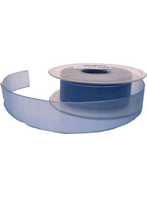 Depposite Şifon Kurdele 2.5 cm  20 Metre Mavi