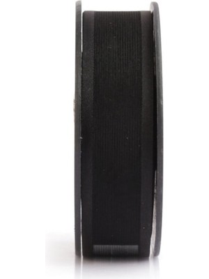 Depposite Kenarı Saten Biyeli Şifon Kurdele Siyah 2.5CMX20MT