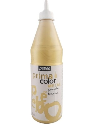 Pebeo Primacolor Guaj Boya Metalik Renkler 1lt Gold Altın