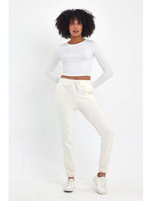 Superlife Kadın Rahat Kalıp Softech Polar Sweat Eşofman Altı SPR24EA97