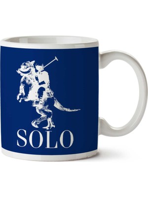 Star Wars Ralph Lauren Tauntaun Solo Iki Tarafı Baskılı Kupa Bardak