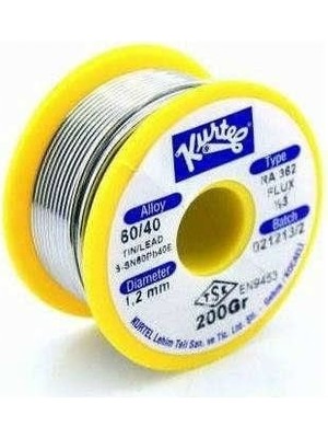 Sepetin Burada Kurtel Lehim Teli 200 gr 1,20 mm 60/40