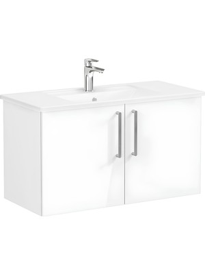 VitrA Root Flat Lavabo Dolabı, Kapaklı, 100 cm