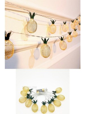 Depposite Dekoratif Pilli Pineapple Ananas Pilli Şerit LED Işık (1 Metre)