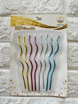 8li Pasta Mum Karışık Renk