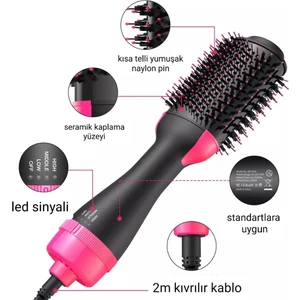 Ucuz Tekno Taraklı Saç Kurutma Makinesi One Step