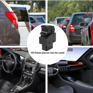 Elektrikli Cam Anahtarı Arka Lh Rh Hyundai Santa Fe 2007 2008 2009 2010 2011 2012 935802B000 93580-2B000 935812B000 (Yurt Dışından)