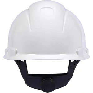 3M™ H-700N-VI Sert Başlık, Mandallı, Havalandırmalı, Plastik Ter Bantlı Baret / Beyaz