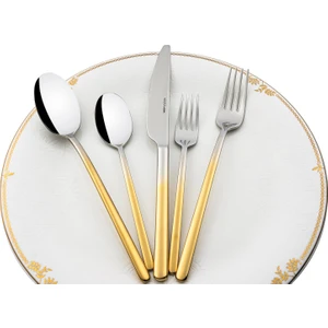 Mikasa Moor Dolce Gold 30 Parça Çatal Kaşık Bıçak Seti