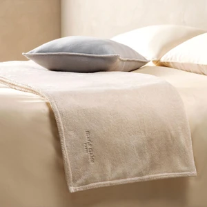 Marie Claire Cozy Tek Kişilik Battaniye 160 x 200 Bej