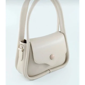 Düğme Detaylı Kadın El ve Omuz Çantası