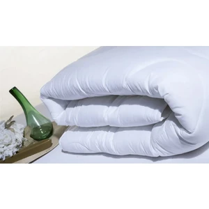 Yorgan Çift Kişilik Beyaz Baklava Desen Pamuklu Kumaş