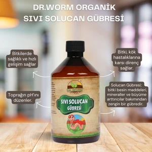 Dr. Worm Organik Sıvı Solucan Gübresi 500 ml