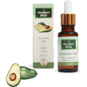 Modern Aktar Soğuk Pres Avokado Yağı 20 Ml