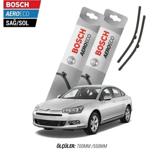 Citroen C5 2010 Model Bosch Aeroeco Muz Silecek Takımı