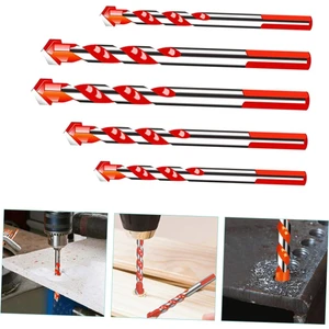 5 Adet Çok Fonksiyonlu Seramik Matkap Uçları Yükleyici Büküm Matkap Ucu Mandreller Beton, Tuğla, Plastik, Cam, Duvar, Fayans ve Ahşap Için Delik Testere Delme Kiti (Yurt Dışından)