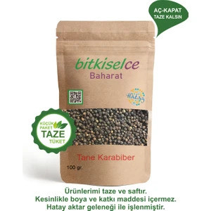 Premium Kalite Tane Karabiber "Tane Karabiberin Gizemi" 200 gr.
